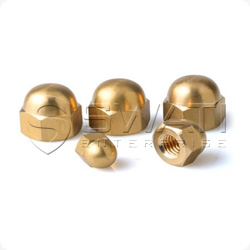 Brass Acorn Dome Nut