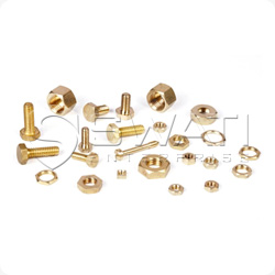 Brass Nut And Bolts Fasteners