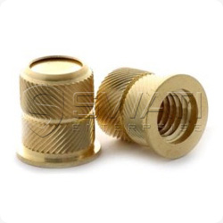 Cross Knurled Brass Inserts