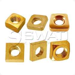 Brass Square Nut